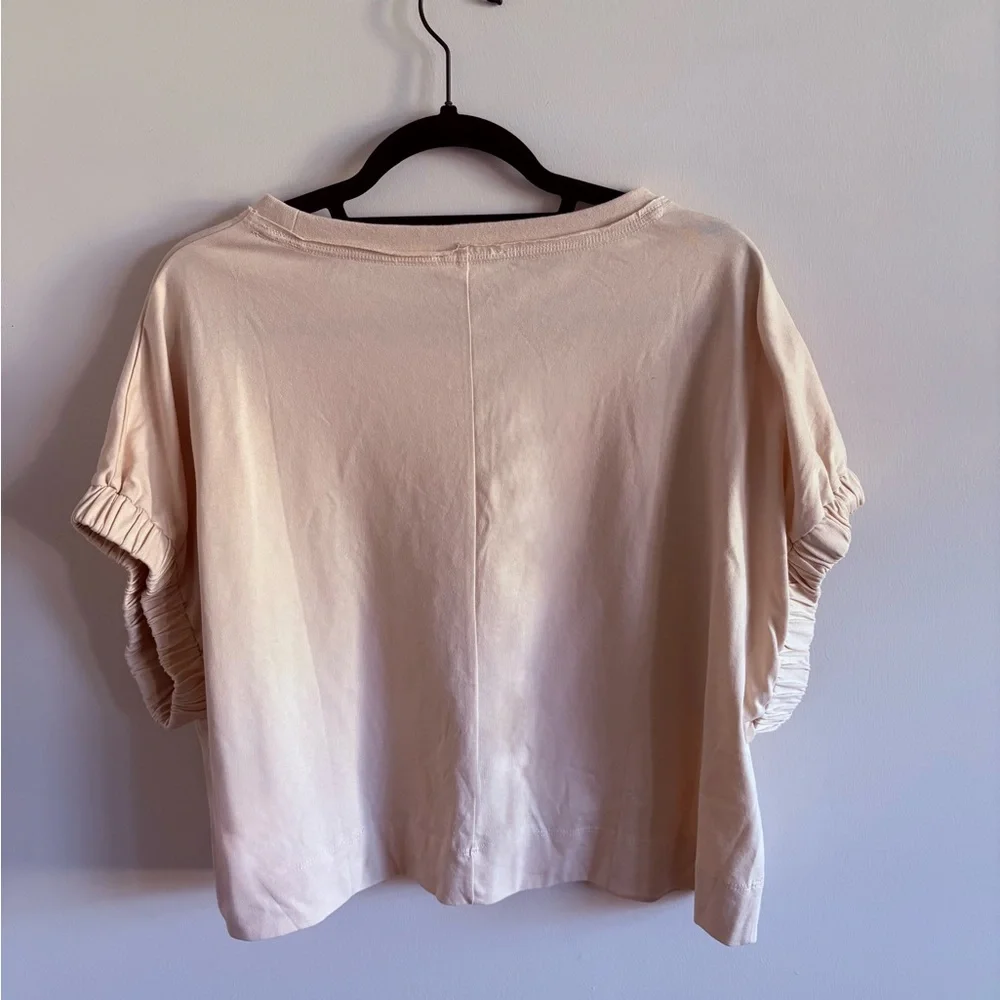 Bohme Blush Ruffle Sleeve Tee - Picture 4 of 4